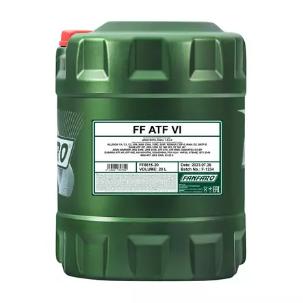 Automaattivaihteistoöljy ATF Dexron VI Fanfaro - Automaattivaihteistoöljyt - FF8615 - 1
