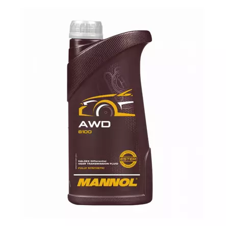 Peräöljy AWD Haldex Mannol 0,85L - Manuaalivaihteisto- ja peräöljyt - MN8100-085 - 1